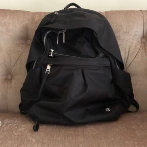 Lululemon Black Backpack